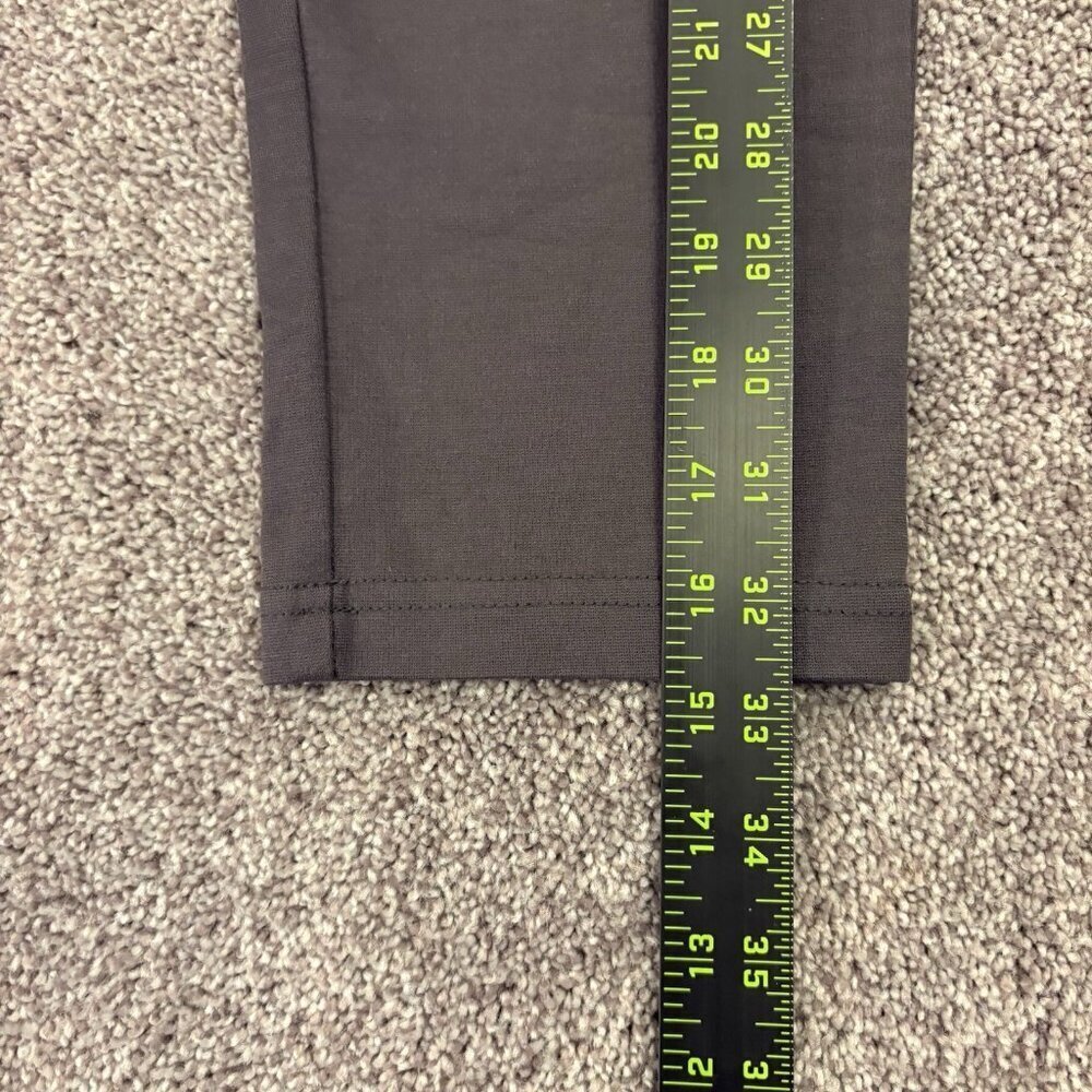 Marycrafts Women's Pull On Chino Pants Size 4 Gray Cropped Mid Rise Stretch NWOT - Picture 10 of 14